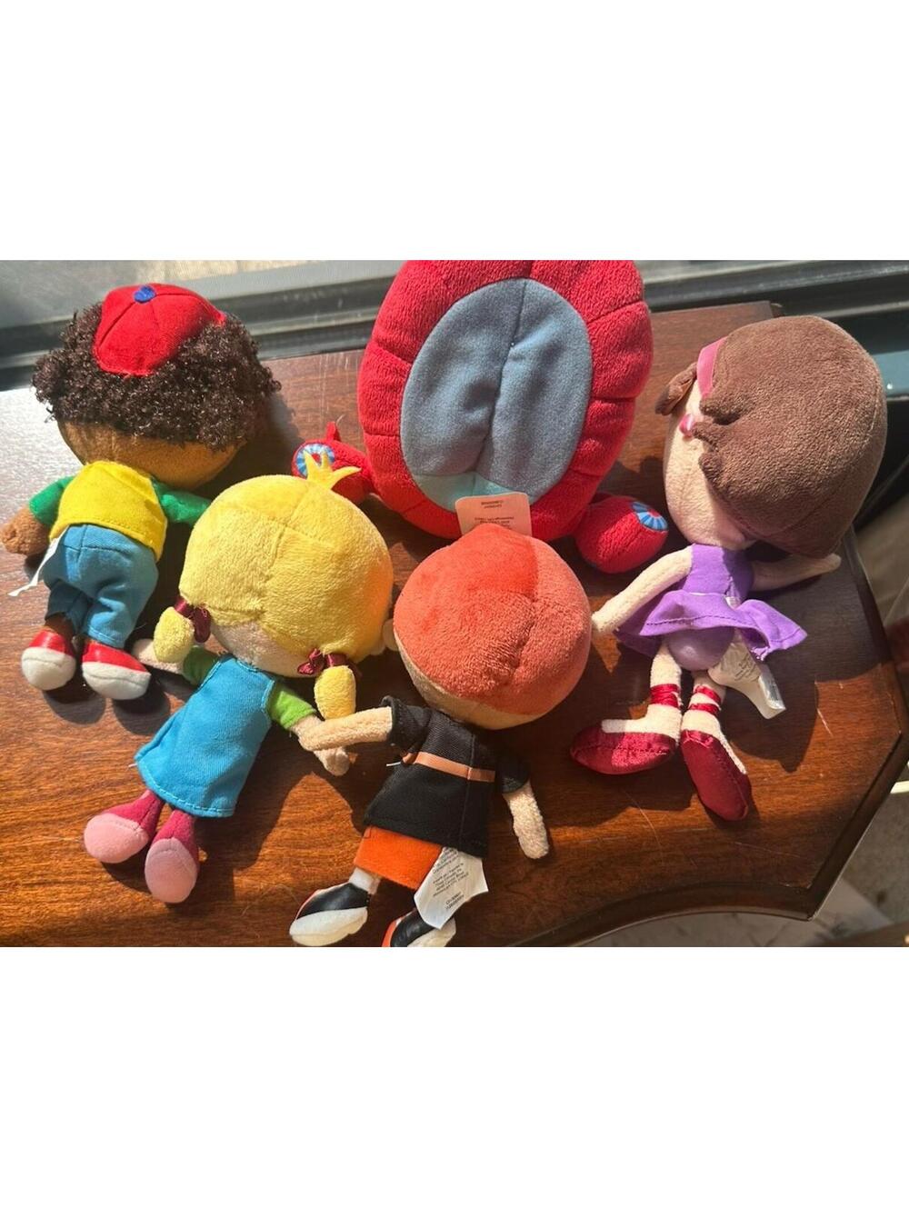 Little Einsteins Plush Beanz Set Lot Annie Leo June Quincy Pat Pat Rocket Rare - Picture 2 of 3